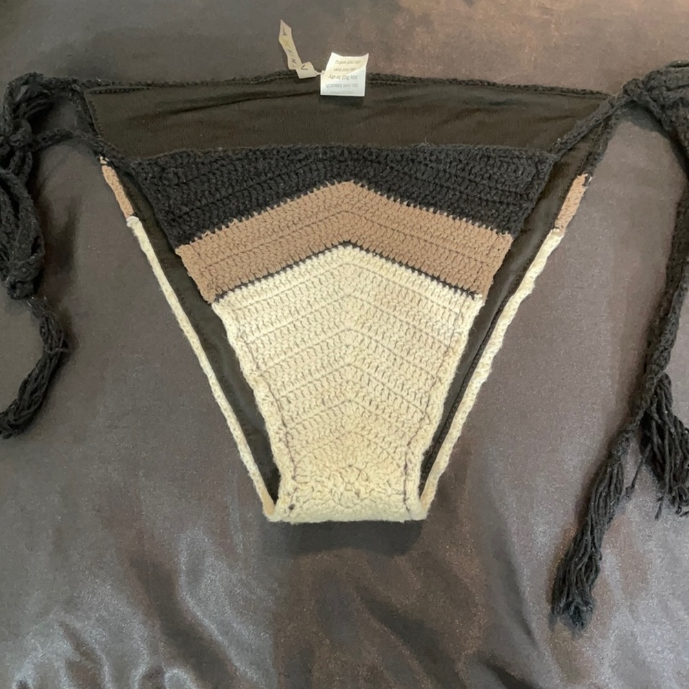 BNWOT Crochet Swim Bottom